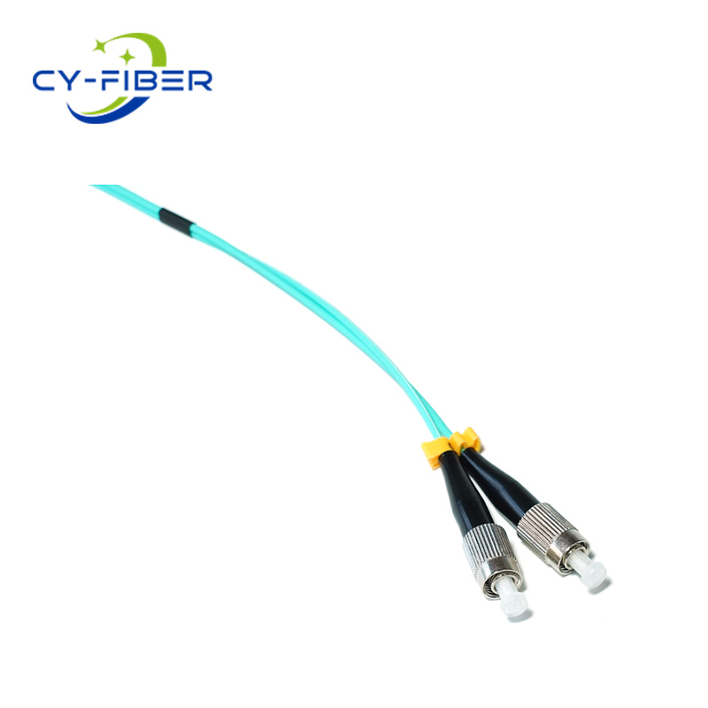 OM3 SC-FC UPC Duplex LSZH 2.0mm Fiber Optic Patch Cord, 3m